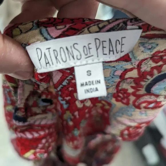 Patrons of Peace Paisley Top - Small - Picture 3 of 3
